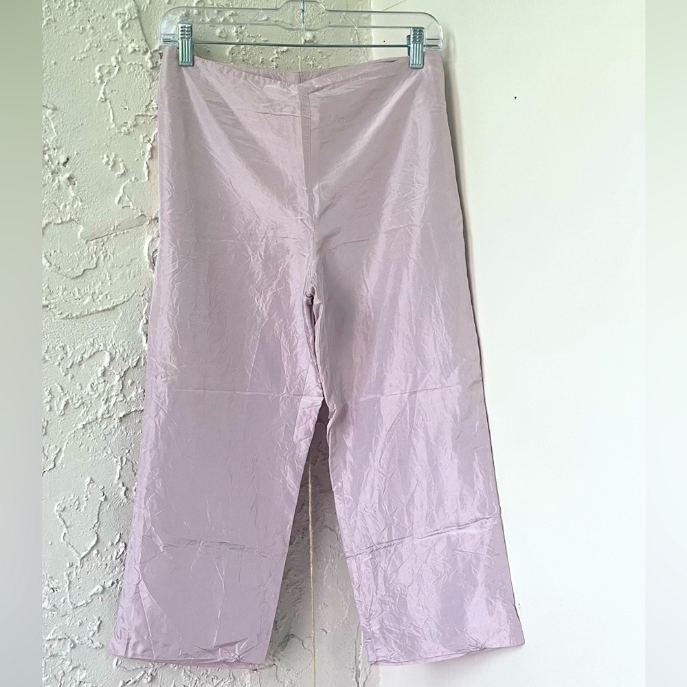 Cashmeres - 100% Silk Capri Pants